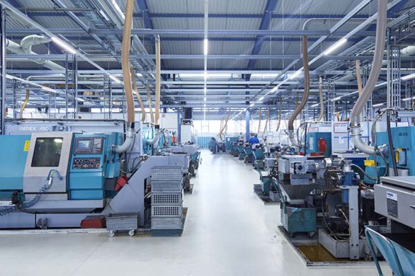 Die Halle von Werner Gießler - CNC-Drehteile