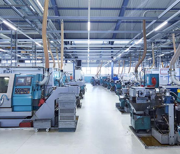 Die Halle von Werner Gießler - CNC-Drehteile